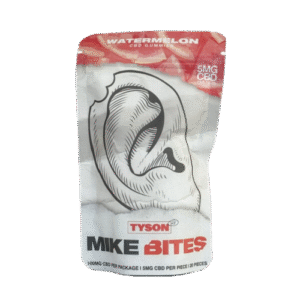 Mike Tyson Bites - CBD Gummies Watermelon (1x 20pcs)