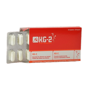 KG-2 - Anti-hangover pill - Breakdown of alcohol