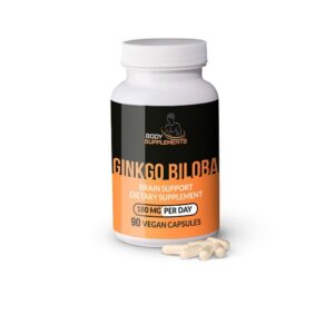 Body Supplements - Ginkgo Biloba Vega Caps 60mg (90 pieces)