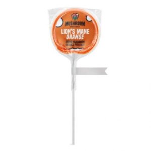Mushroom Lollypop - Orange